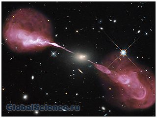 Самая крупная радиогалактика